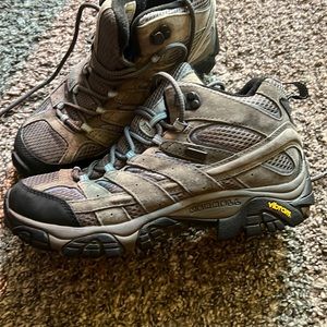 Merrill Hiking Boots, size 8